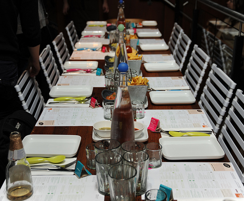 Wahaca table Wahaca table